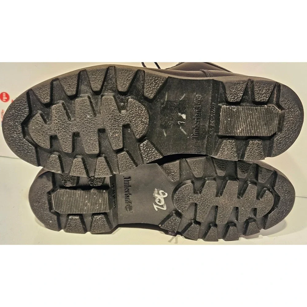Timberland‎ Mens Black Leather Waterproof Chukka Boots 22047 Size 12M